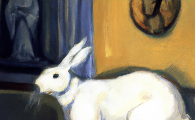 Cover of The Hare with Amber Eyes