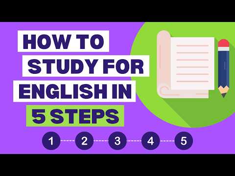 How can you study for HSC English exams in 5 steps?