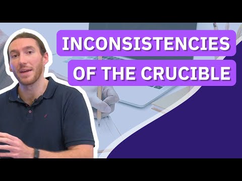 What are the key inconsistencies in The Crucible?