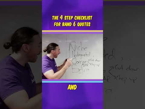 How do you choose Band 6 quotes for HSC English?